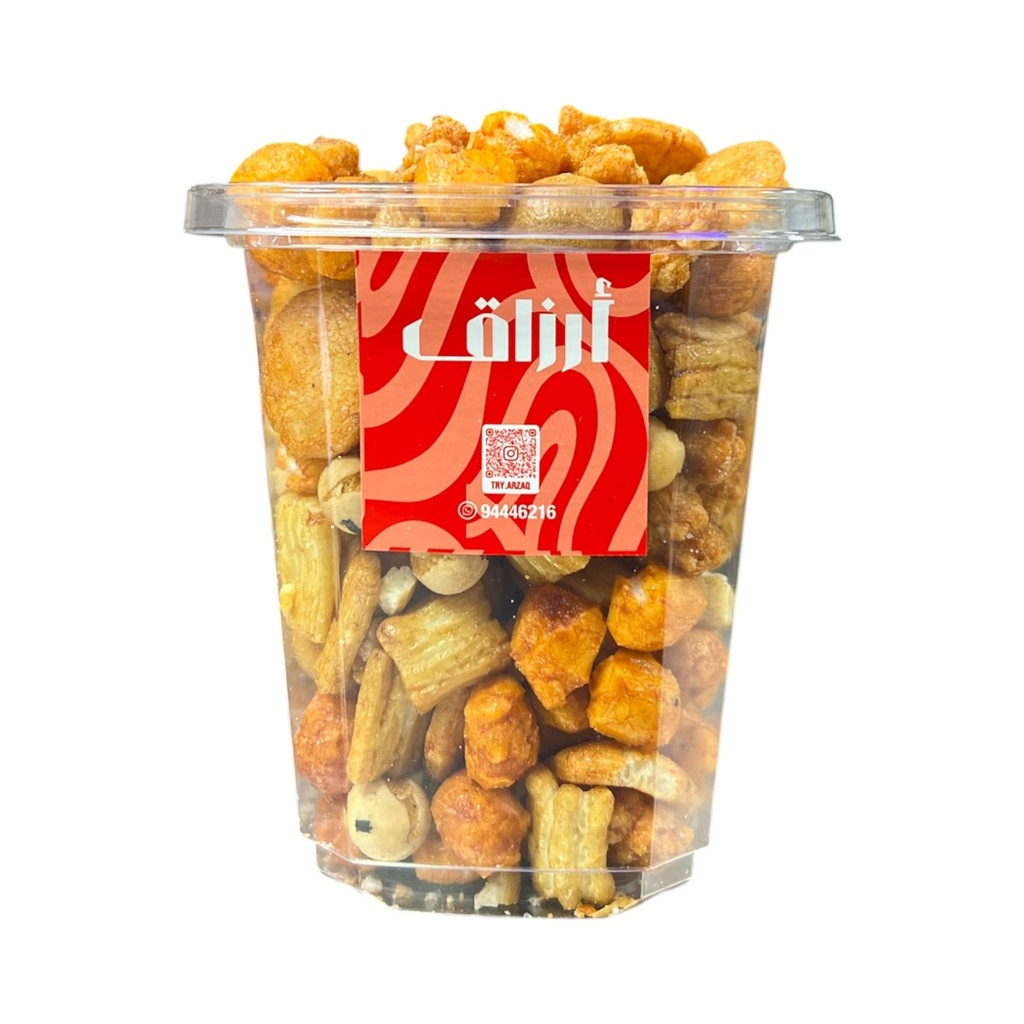 مكسرات أرز حار
